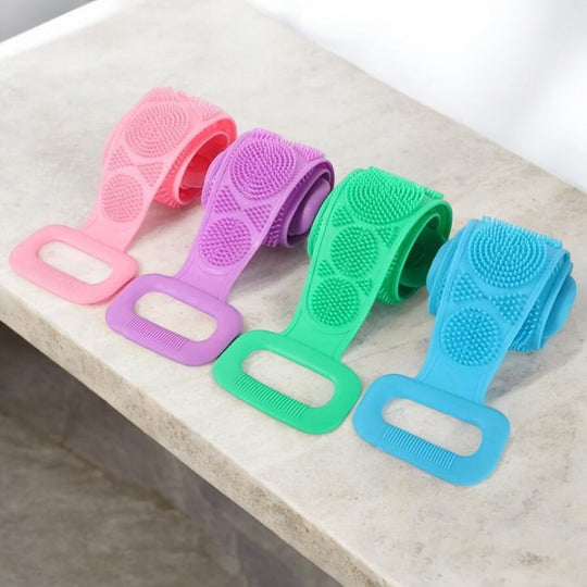 Silicone Back Scrubber with Dual-Sided Design