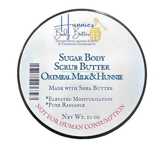 Oatmeal Milk & Hunnie Sugar Body Scrub Butter