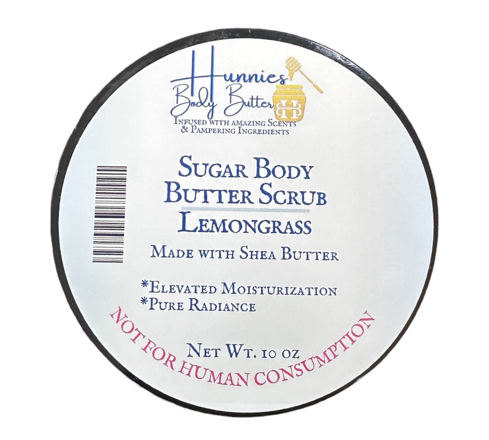 Lemongrass Sugar Body Scrub Butter