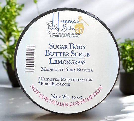 Lemongrass Sugar Body Scrub Butter