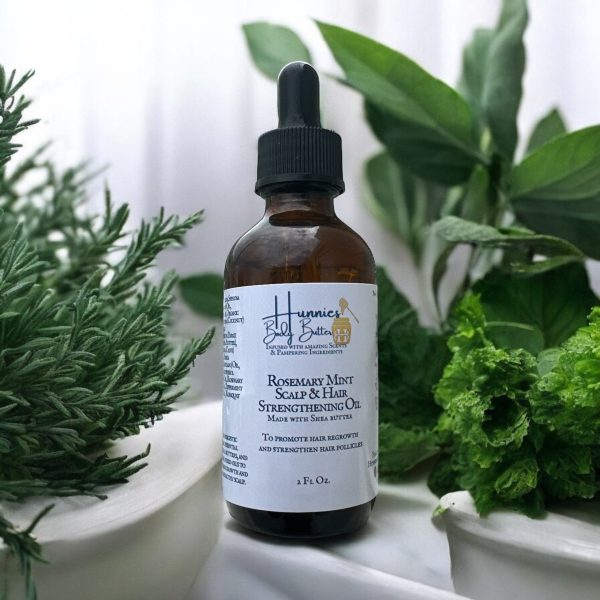 Rosemary Mint Scalp & Hair Strengthening Oil