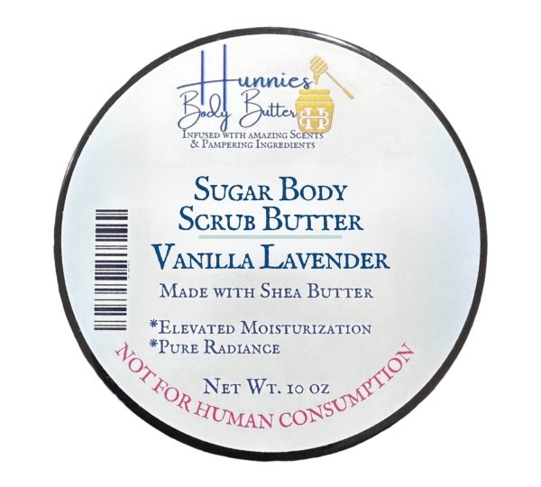 Vanilla Lavender Sugar Body Scrub Butter - Image 2