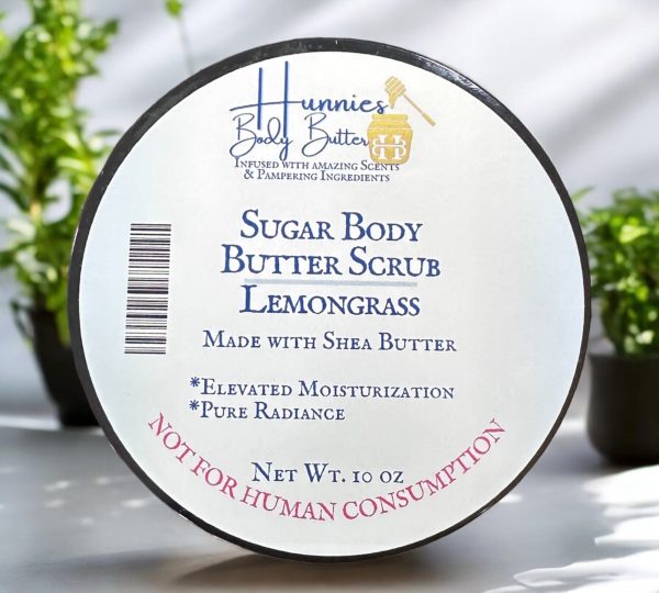 Lemongrass Sugar Body Scrub Butter