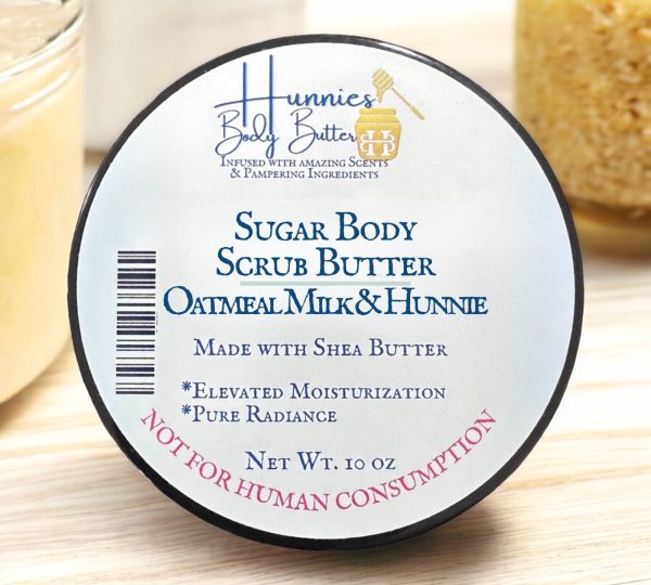 Oatmeal Milk & Hunnie Sugar Body Scrub Butter